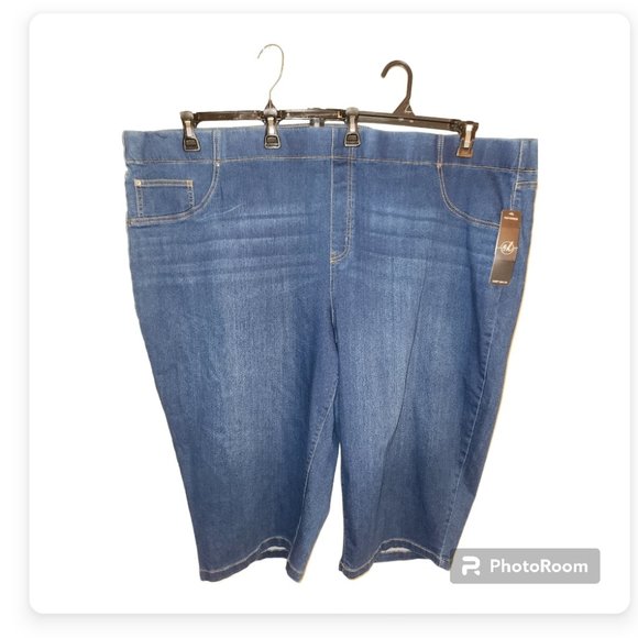 Women's Sag Harbor Capris - Size 5X NWT - Finished Hem - Picture 1 of 7